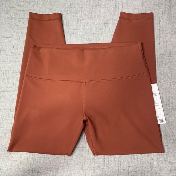 Lululemon Wunder Train High Rise Tight Dark Terracotta Leggings 14 Nwt - Picture 5 of 10